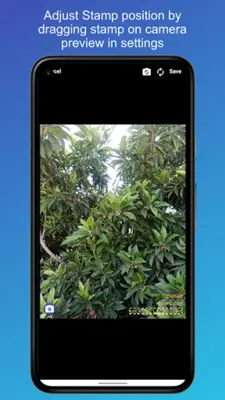PhotoStamp Camera android App screenshot 2