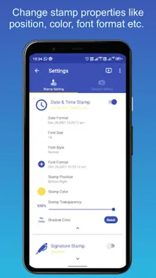 PhotoStamp Camera android App screenshot 5