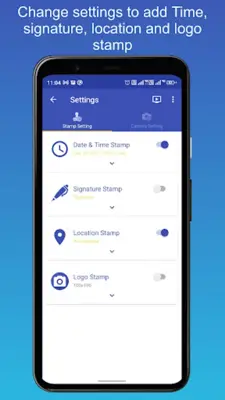 PhotoStamp Camera android App screenshot 6